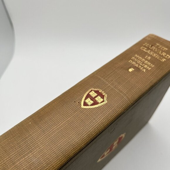 Harvard Classics 1909 Modern English Drama Alumni Edition De Luxe Limited 1000 - Picture 6 of 13